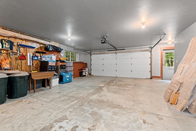 N5730 Parkway Rd, Pound, WI 54161 - garage featuring a garage door opener