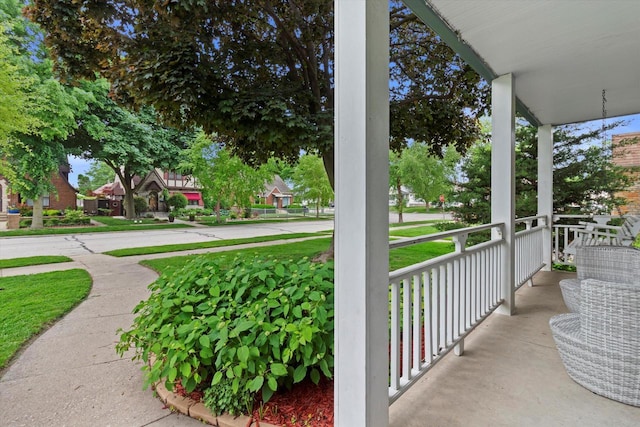 6738 W Monona Pl, West Allis, WI 53219 - view of covered porch