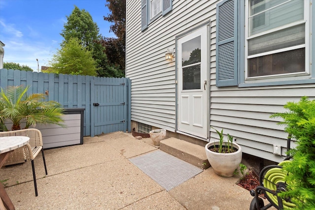 6738 W Monona Pl, West Allis, WI 53219 - view of patio / terrace with a gate
