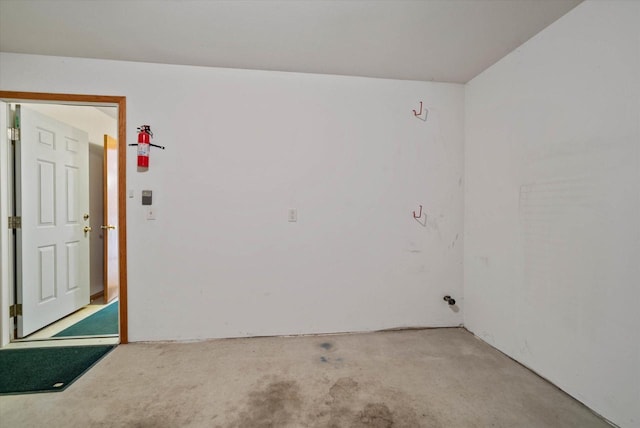 1819 Sumac Ct Unit A, Grafton, WI 53024 - unfurnished room with unfinished concrete flooring