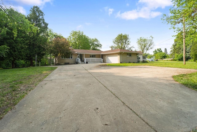 4326 Taylor Ave, Mount Pleasant, WI 53405 - single story home with an attached garage, concrete driveway, and a front yard