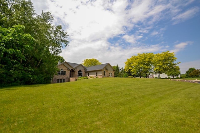 551 Bayberry Ln, Slinger, WI 53086 - view of green lawn