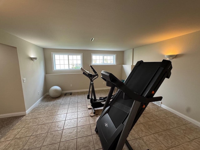4126 Westerfield Ln, Madison, WI 53704 - exercise room featuring baseboards