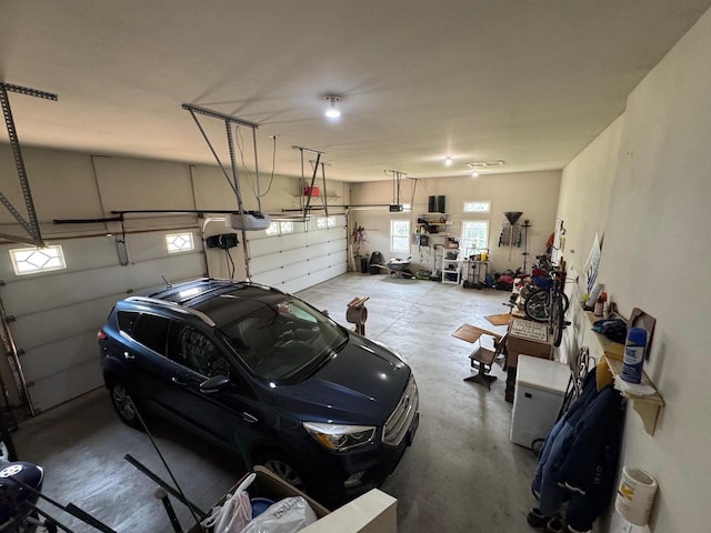 4126 Westerfield Ln, Madison, WI 53704 - garage featuring a garage door opener