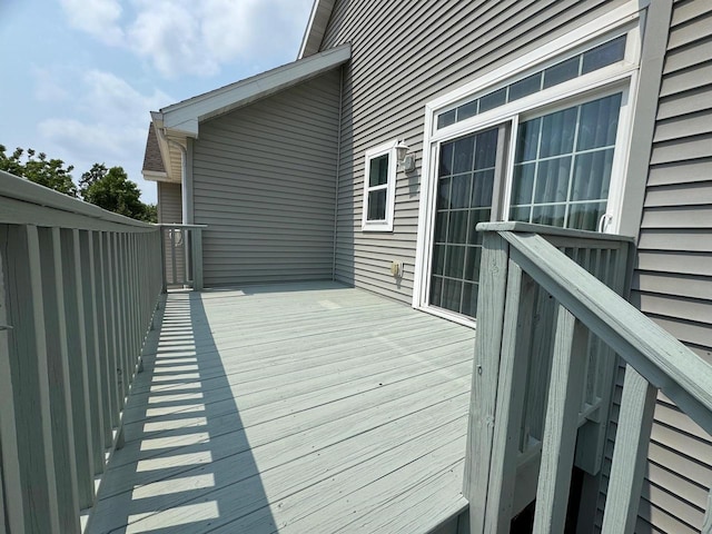 4126 Westerfield Ln, Madison, WI 53704 - view of wooden deck