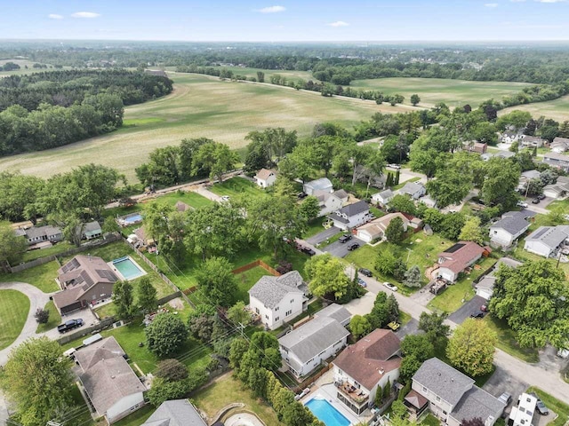12129 221st Ave, Bristol, WI 53104 - aerial perspective of suburban area with a golf course