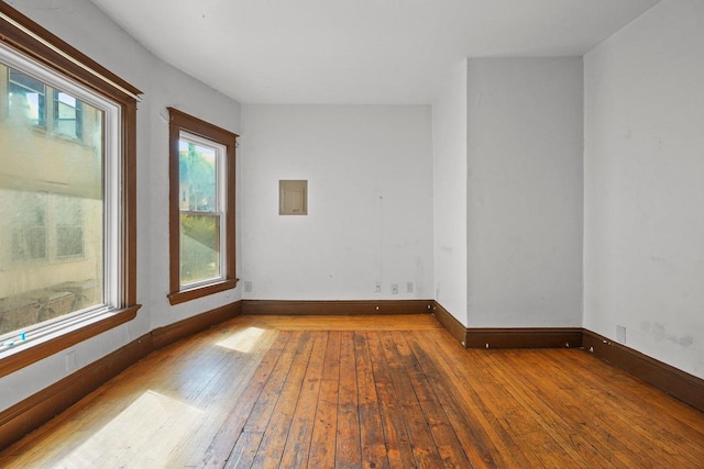 1049 E Johnson St, Madison, WI 53703 - empty room with wood-type flooring
