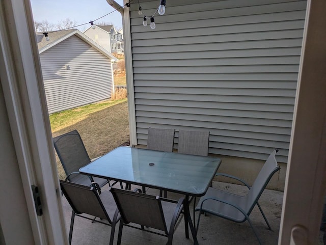 207 Sugar Maple Ln, Verona, WI 53593 - view of patio / terrace featuring outdoor dining space