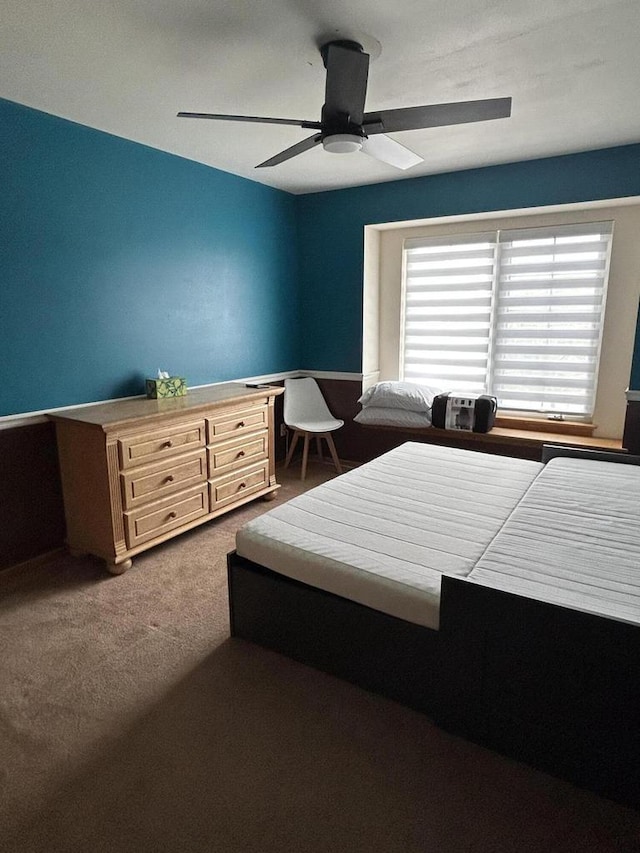 1304 W Garfield Ave, Milwaukee, WI 53205 - bedroom featuring carpet floors and a ceiling fan