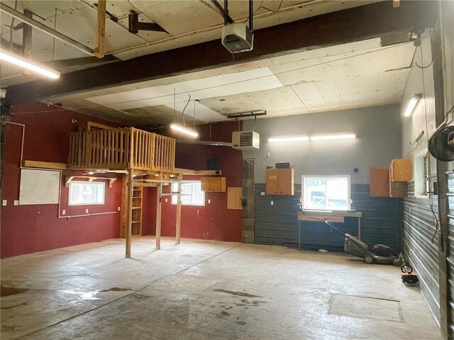 628 W Cedar St, Chippewa Falls, WI 54729 - garage featuring a garage door opener