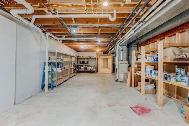 W301S1487 Brandybrook Rd, Waukesha, WI 53188 - unfinished basement with heating unit