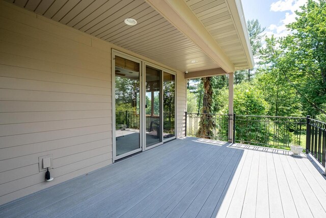 303 Rimrock Rd, Wausau, WI 54401 - view of wooden deck