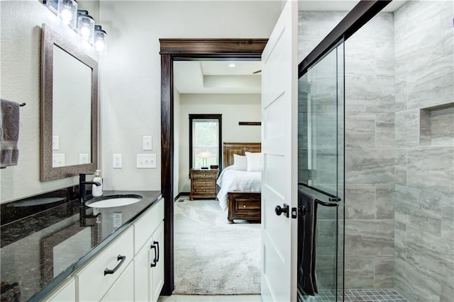 2247 105th St, Eau Claire, WI 54703 - ensuite bathroom with vanity and a shower stall