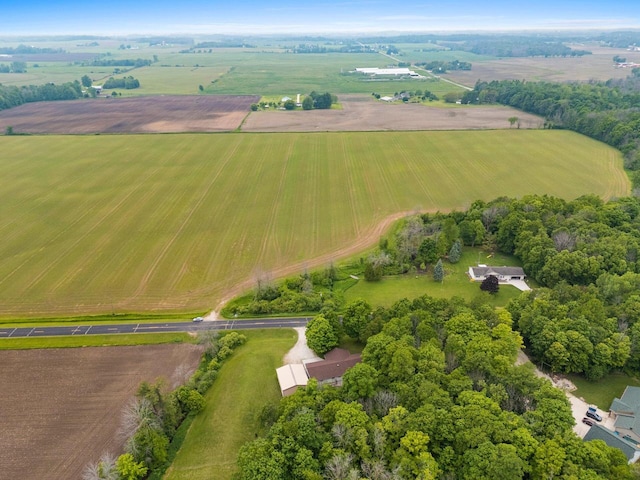 2929 Brunner Rd, Manitowoc, WI 54220 - overview of rural landscape with extensive farmland