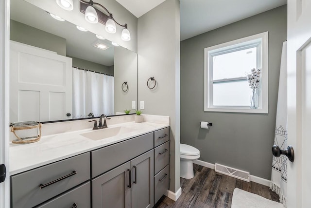 N3366 Flynn Dr, Montello, WI 53949 - full bath with wood finished floors and vanity