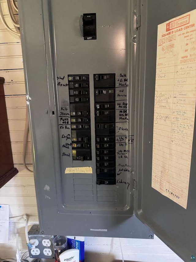 303 E 5th St, Washburn, WI 54891 - utility room with electric panel