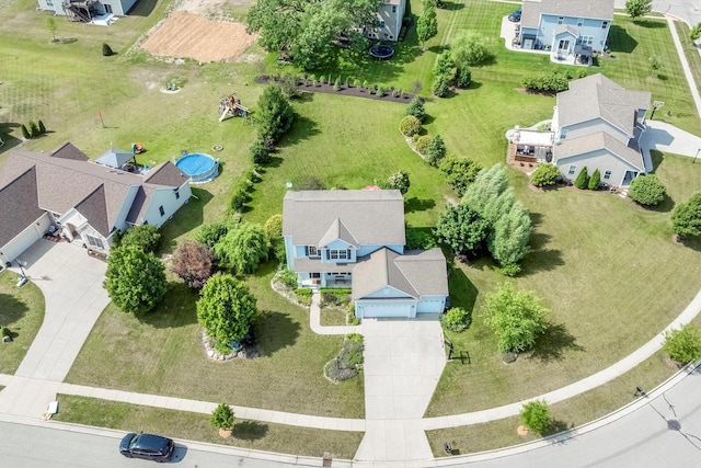 739 Pinehurst Dr, Mukwonago, WI 53149 - bird's eye view
