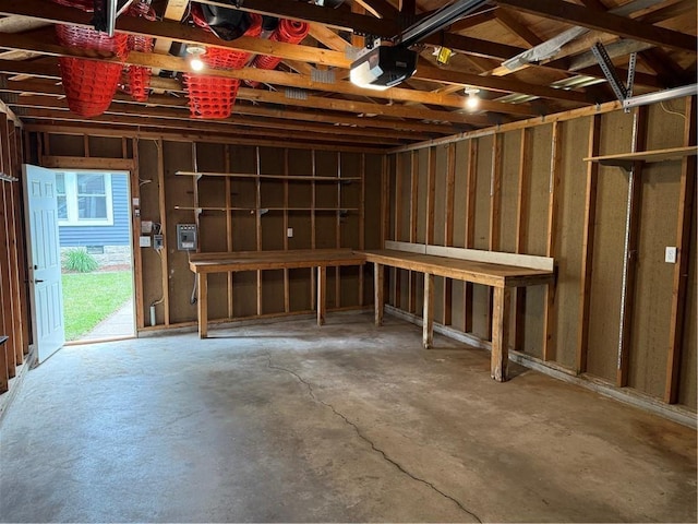 1028 Chauncey St, Eau Claire, WI 54701 - garage featuring a garage door opener