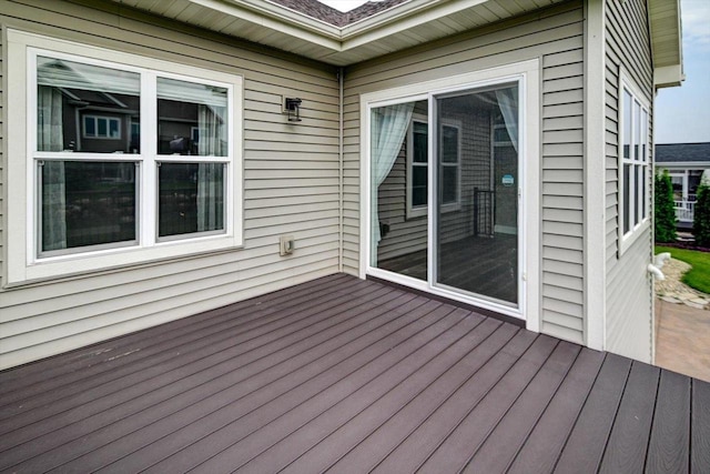 6586 Wolf Hollow Rd, Windsor, WI 53598 - view of wooden deck