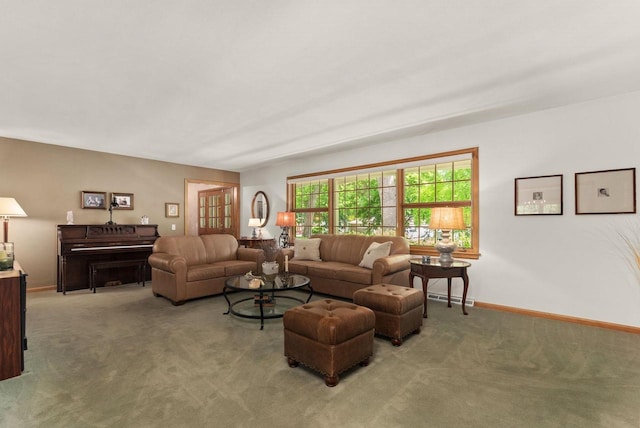5026 Coney Weston Pl, Madison, WI 53711 - carpeted living area with baseboards