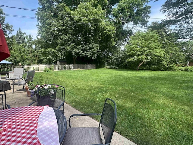 5026 Coney Weston Pl, Madison, WI 53711 - view of yard with a patio and outdoor dining space
