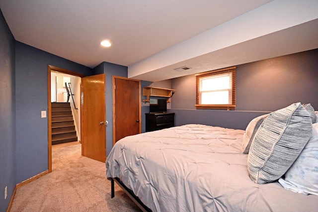 W355N5843 Bridle Ln, Oconomowoc, WI 53066 - bedroom featuring light carpet