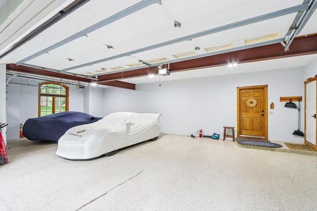 W332S9291 Red Brae Dr, Mukwonago, WI 53149 - garage featuring a garage door opener