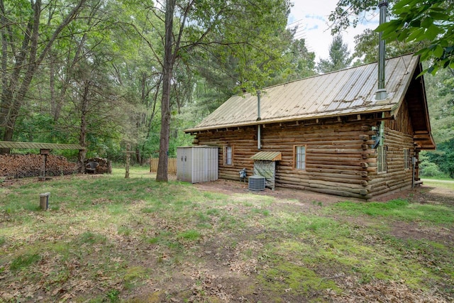 W3562 Glencoe Ave, Montello, WI 53949 - view of yard with an outdoor structure