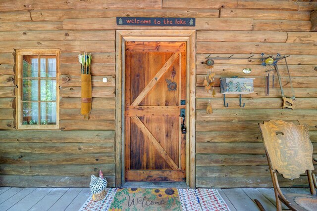 W3562 Glencoe Ave, Montello, WI 53949 - doorway to property