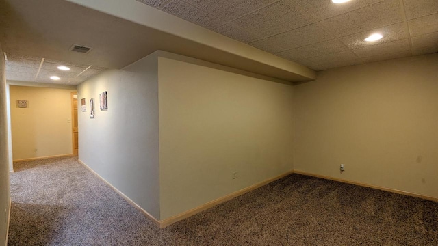 N100W17560 Whitetail Run, Germantown, WI 53022 - finished below grade area with carpet floors and recessed lighting