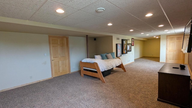 N100W17560 Whitetail Run, Germantown, WI 53022 - carpeted bedroom featuring recessed lighting and baseboards