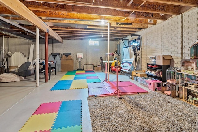 606 E Sheila Ave, Elkhorn, WI 53121 - view of basement