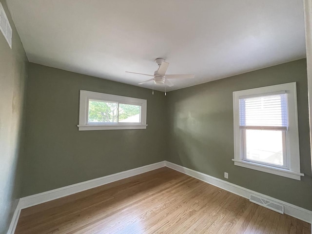 3402 N 51st Blvd, Milwaukee, WI 53216 - empty room featuring wood finished floors and a ceiling fan