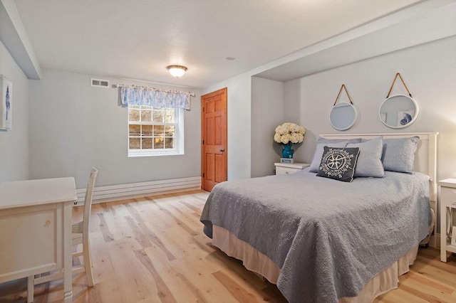 900 Hawks Holw, Delafield, WI 53018 - bedroom with light wood finished floors and baseboard heating