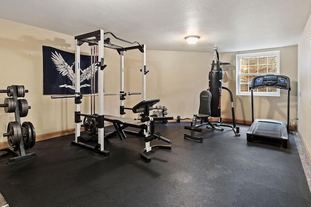 900 Hawks Holw, Delafield, WI 53018 - workout area with baseboards