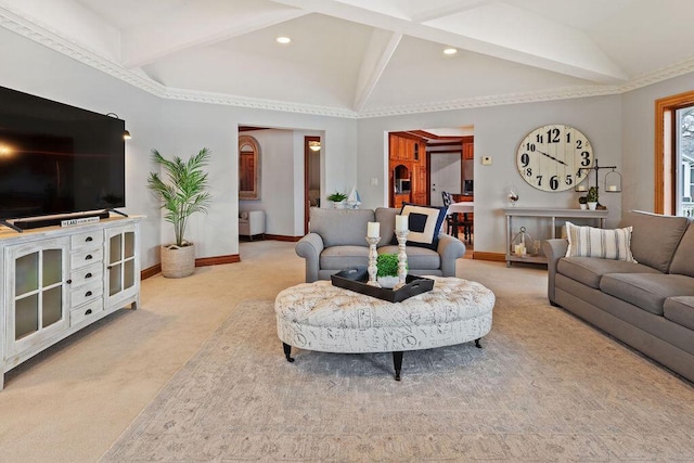 900 Hawks Holw, Delafield, WI 53018 - living room with carpet and recessed lighting