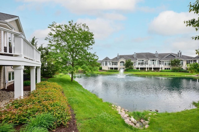 17185 Lake Rd Unit C, Brookfield, WI 53005 - water view featuring nearby suburban area