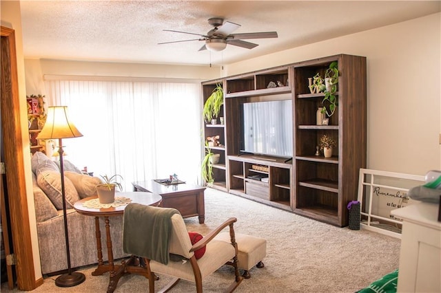 3155 Craig Rd Unit 3155, Eau Claire, WI 54701 - carpeted living room with ceiling fan