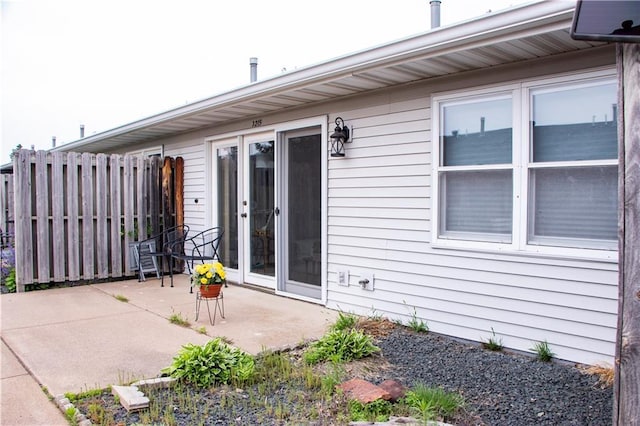 3215 Craig Rd Unit 3215, Eau Claire, WI 54701 - doorway to property featuring a patio area and french doors