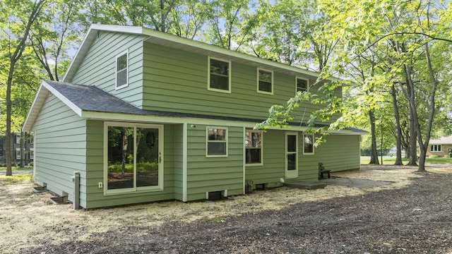 801 S Maryknoll Ave, Marshfield, WI 54449 - back of house featuring a shingled roof