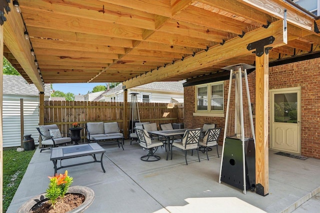 323 S 79th St, Milwaukee, WI 53214 - view of patio / terrace with an outdoor hangout area and outdoor dining area