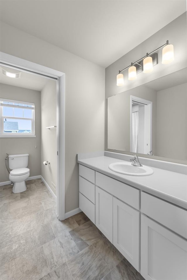405 Blue Moon Dr, Verona, WI 53593 - bathroom with vanity and toilet