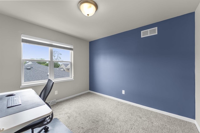 405 Blue Moon Dr, Verona, WI 53593 - home office with carpet floors and baseboards
