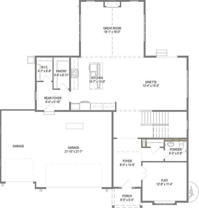 N58W25914 Autumn Way, Lisbon, WI 53089 - view of room layout