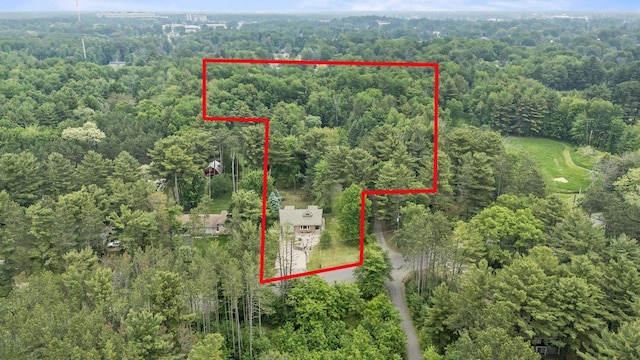 175 Old Wausau Rd, Stevens Point, WI 54481 - aerial overview of property's location featuring property parcel outlined