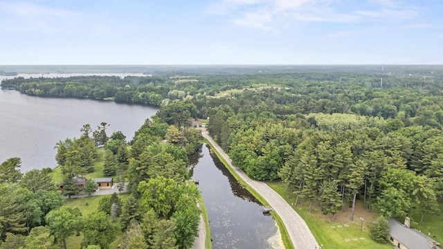 175 Old Wausau Rd, Stevens Point, WI 54481 - view of property location featuring a large body of water and a forest