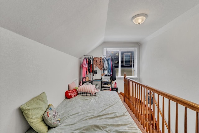 4951 N 49th St, Milwaukee, WI 53218 - bedroom featuring vaulted ceiling