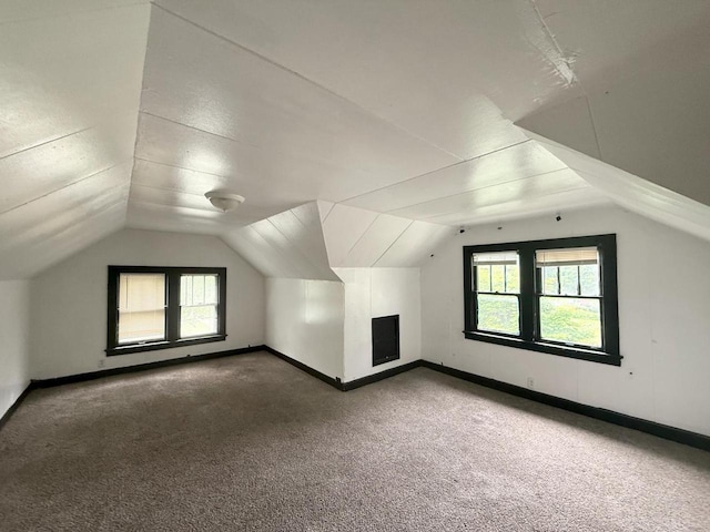 4668 N 29th St, Milwaukee, WI 53209 - bonus room featuring carpet flooring and lofted ceiling