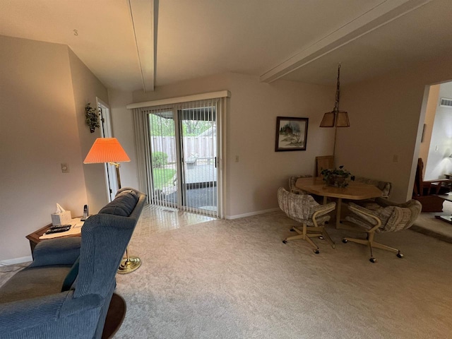 1011 19th Ave S, Wisconsin Rapids, WI 54495 - carpeted dining space featuring baseboards