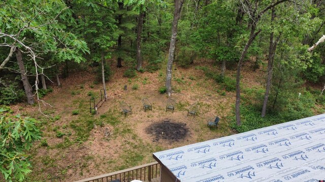1116 Fawn Dr, Grand Marsh, WI 53936 - view of yard